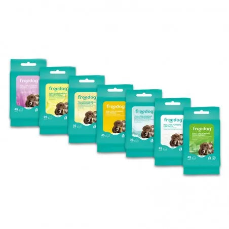 lingettes parfumées pour l'hygiène des chiens et chats