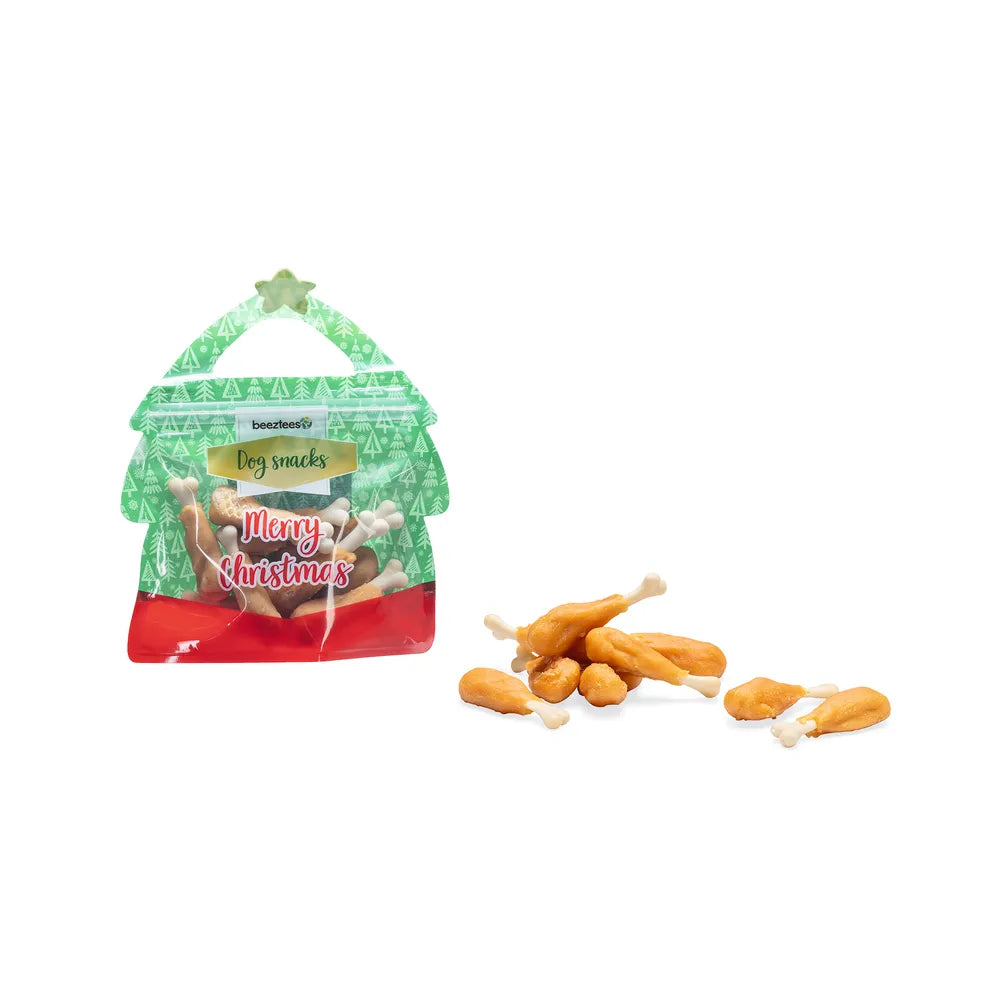 Beeztees Friandise pour chien Cuisses de Noël 160g
